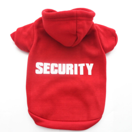 Hondentrui Security Rood Large- Ruglengte 35-36 cm - In voorraad