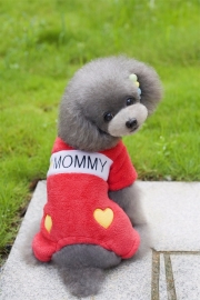 Honden pakje I love  Mommy - Maat 2XL - Ruglengte 40 cm - In Voorraad