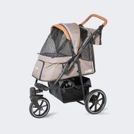 InnoPet Hondenbuggy Premium Cozy Beige - Gratis Verzending