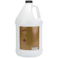 Pet Silk Brazilian Keratin Shampoo 3,79 Liter met gratis Pomp -Herstelt en beschermt
