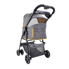 Ibiyaya Hondenbuggy Cloud 9 Pet Stroller Mustard Yellow - tot 20kg - Gratis Verzending