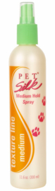 Pet Silk Medium Hold Spray 300 ml - Voor Normale Vachten