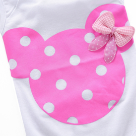 Honden T-shirt Roze mini - Small - Ruglengte 25 cm - In Voorraad