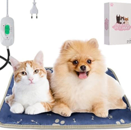 Topmast Heating pad Verwarmingsmat voor Honden en Katten 70 x 45 cm + afstandbediening