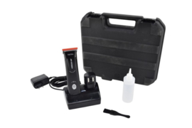 Tritra Draadloze Hondentondeuse Cordless Black IISP met twee accu's en gratis opkammenset -Gratis verzending