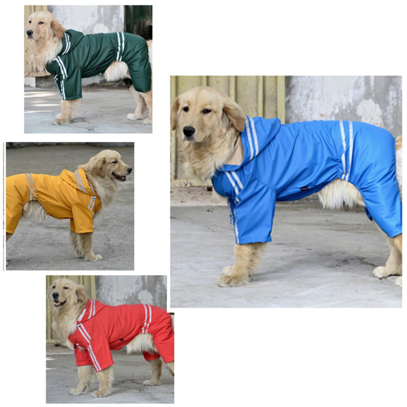 extract Terugbetaling Voorverkoop Honden Regenpak Grote Honden 3XL t/m 7XL | Hondenkleding voor grote honden  | PebbleDogshop