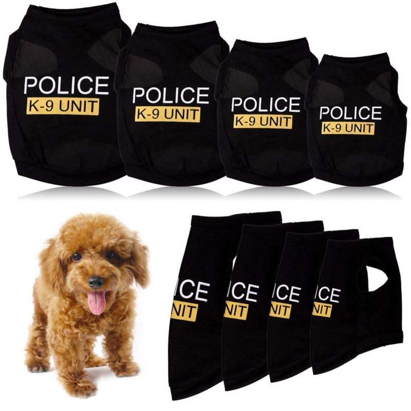 Verhogen Waarneembaar Bemiddelaar Honden t-shirt Police - Pebbledogshop
