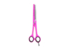 Rose Line Shock Pink Effileer Schaar 6,5"