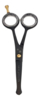 Tools-2-Groom 205-BTC Black Edge Potenschaar Gebogen 5"