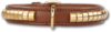 Doxtasy Halsband Gold Row Black/Gold 45cm x25mm
