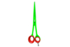 Rose Line Shock Green Rechte Schaar 7,5"