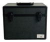 Aluminium trimkoffer medium zwart- 34x24x44cm