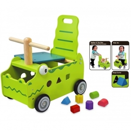 Loopwagen Krokodil I'm Toy 87630