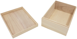 Kist A5 met Los Deksel Pauwlownia (6317-2)