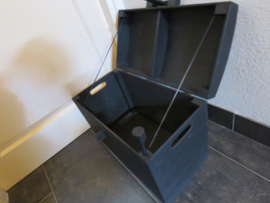 Houten Opbergkist Schatkist Kist Zwart Nr.3 (L)