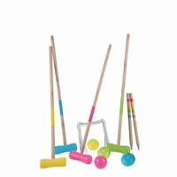Croquet set voor 4 spelers