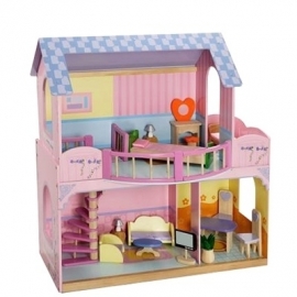 Barbie Poppenhuis Inclusief Meubeltjes Mentari 3364