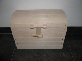 Playwood Speelgoedkist Schatkist - Herinneringskist - Kist Blank Nr. 2 (M) | Houten Kisten & Schatkisten | Leuk Houten Speelgoed
