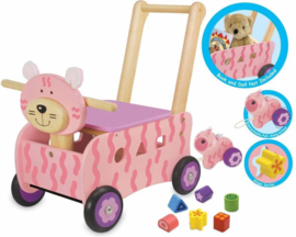 Loopwagen Poes, I'm Toy 87151