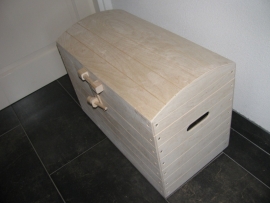 Playwood Houten Speelgoedkist - Schatkist -  Kist Blank Nr. 3 (L)