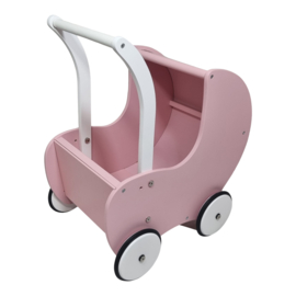 Poppenwagen Roze Klassiek Model