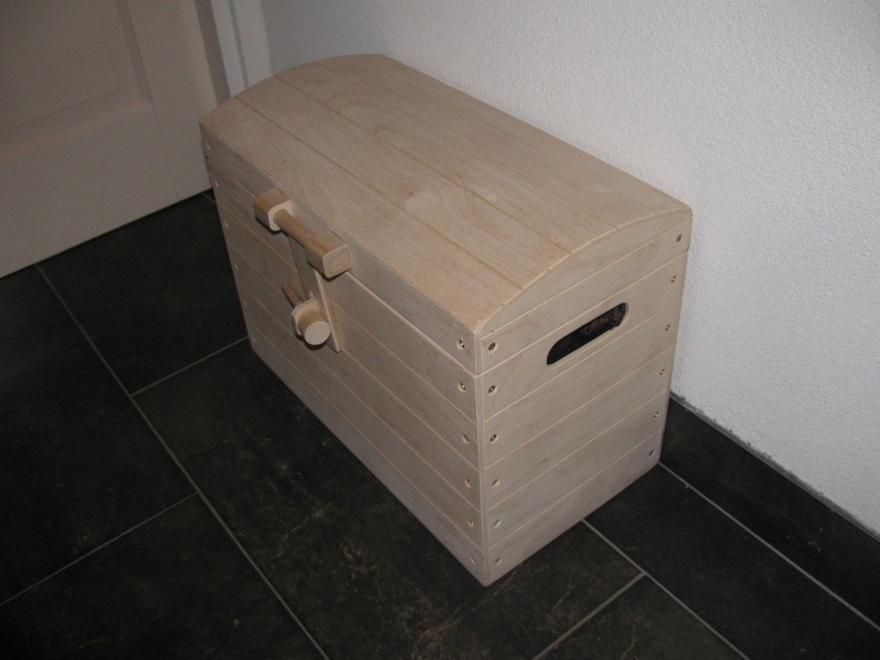 Schipbreuk Matig geloof Playwood Houten Speelgoedkist- Schatkist - Kist Nr. 4 (XL) | Houten Kisten  & Schatkisten | Leuk Houten Speelgoed