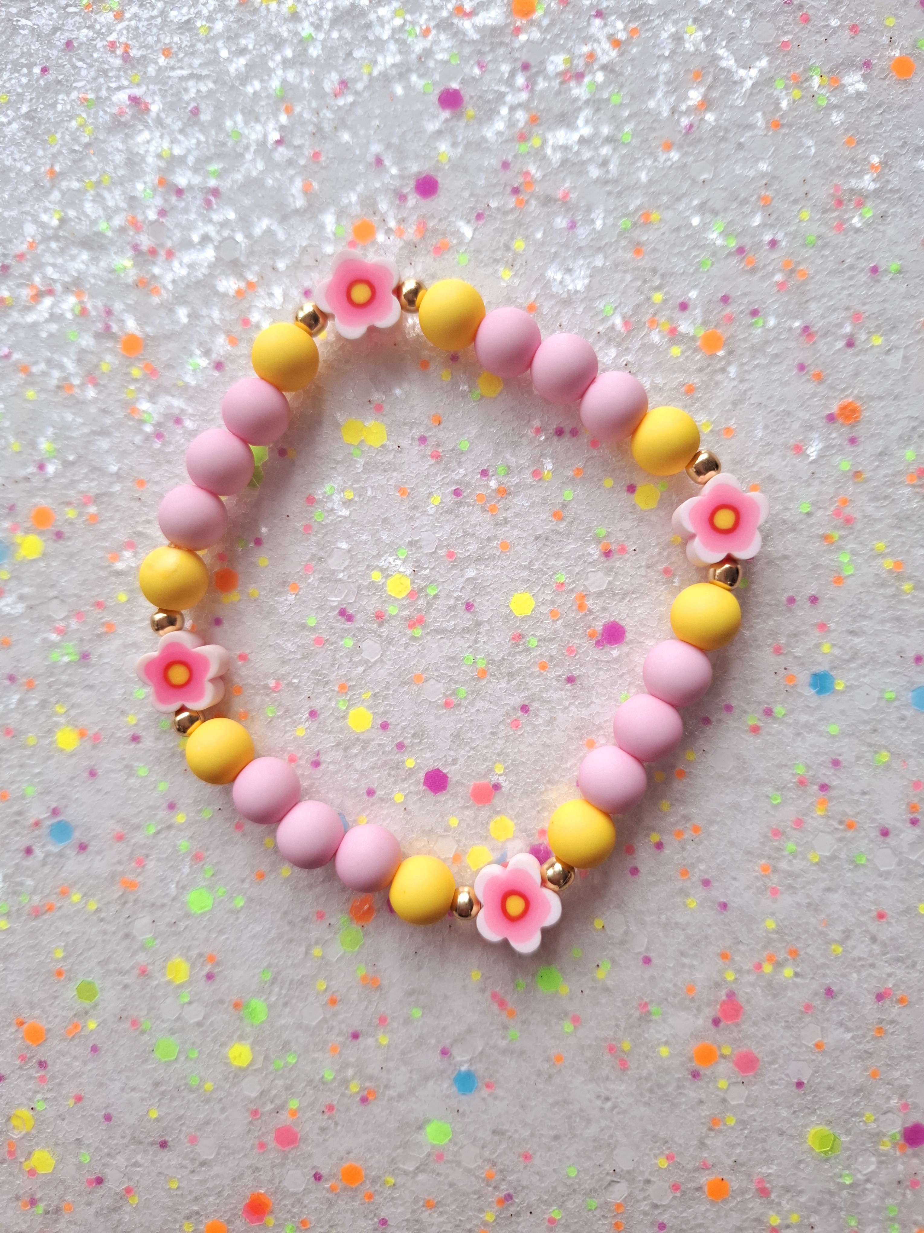 Pink Bubbly Flower