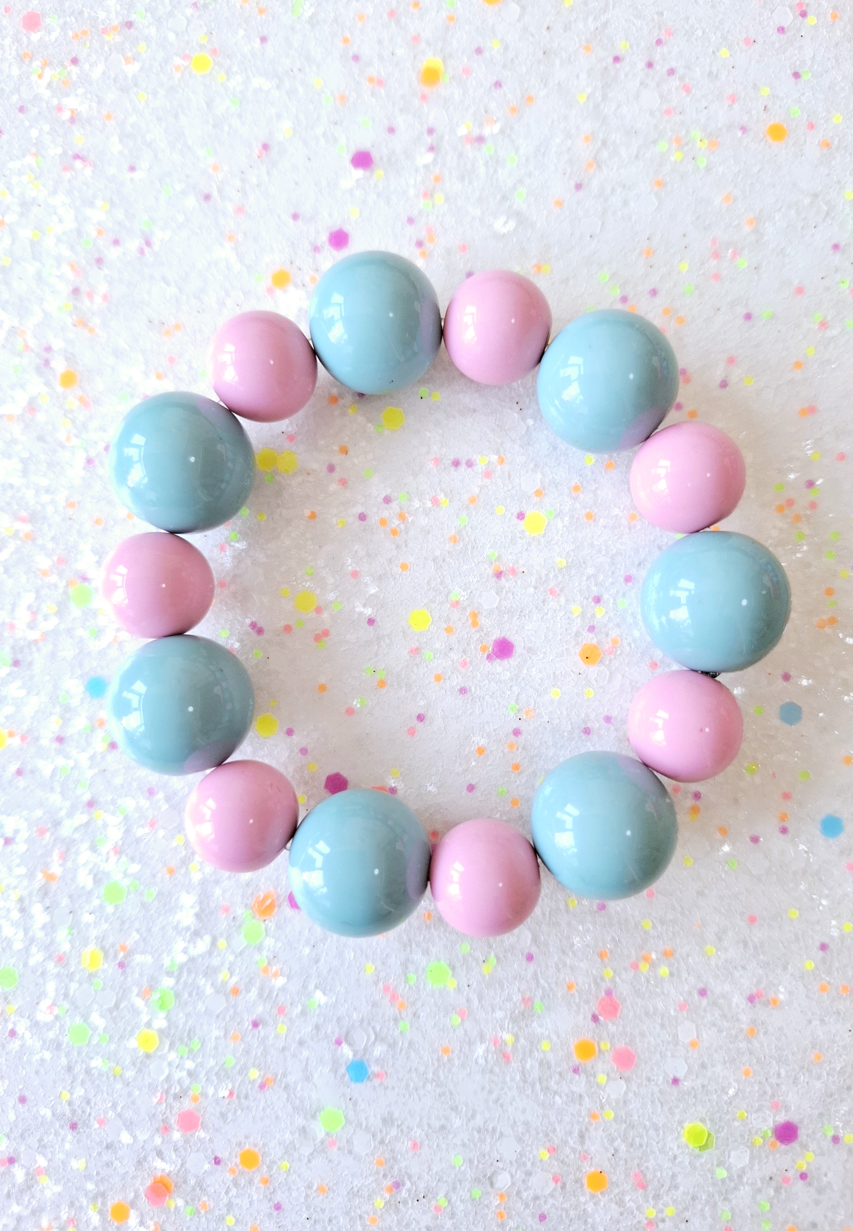 Mint Bubblegum Pink Light