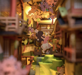 Robotime Booknook Falling Sakura