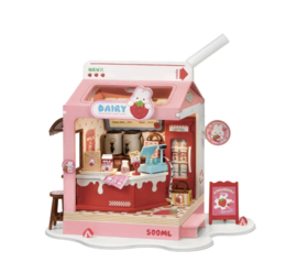 Robotime Strawberry Milk Box