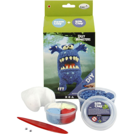 Monster Ugly Blauw Foam Clay.