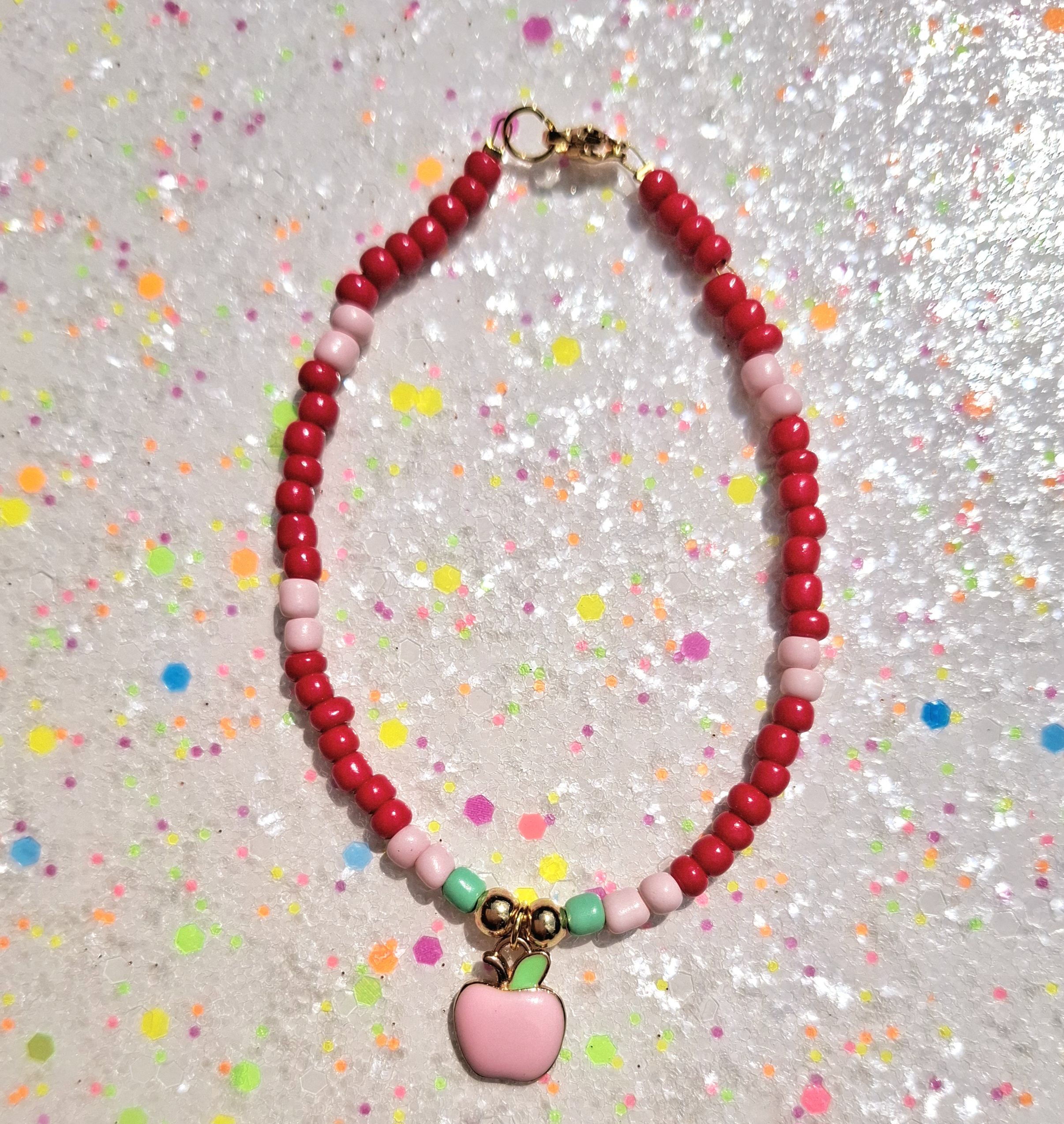 Pink Apple Red