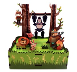 Tonecheer Jungle Games Music Box