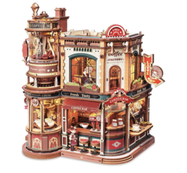 Robotime  Dream Coffee Factory