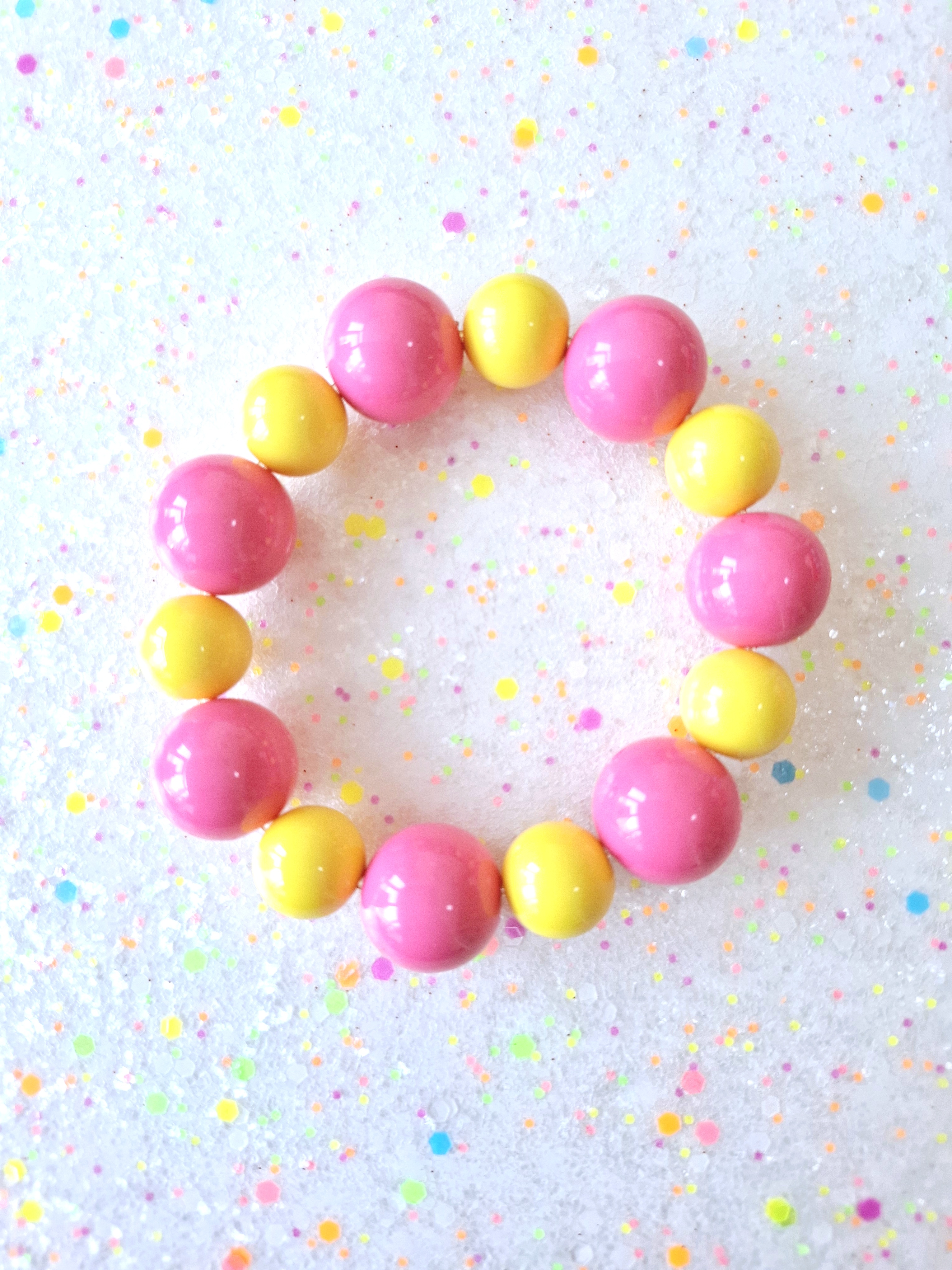 Pink Bubblegum Yellow