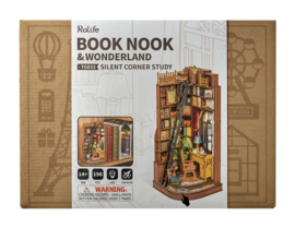 Robotime Booknook Silent Corner Study
