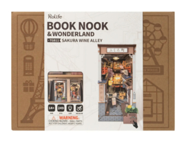 Robotime Booknook Sakura Wine Alley