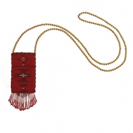 ketting - Malinalli red necklace