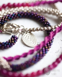 armband - Superwrap Iris bracelet