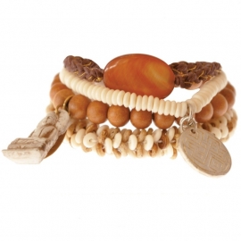 armband - Glare Brown bracelet