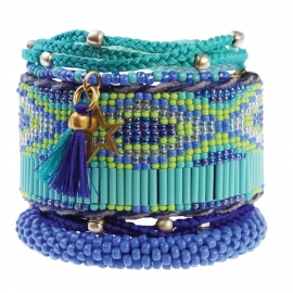 armband - Glaze cobalt bracelet