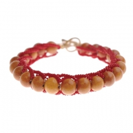 armband - Milipede red bracelet