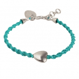 armband - From the heart turquoise bracelet