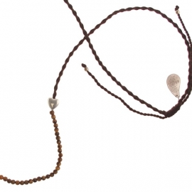 ketting - Daze brown necklace