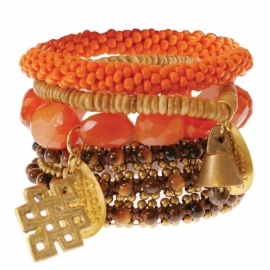 armband - Twist mandarin bracelet