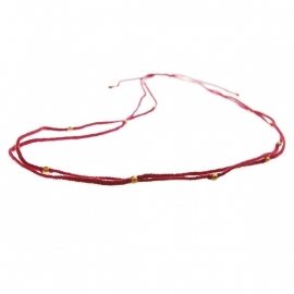 ketting - Flash red necklace