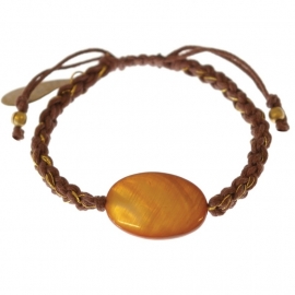 armband - Glare Brown bracelet