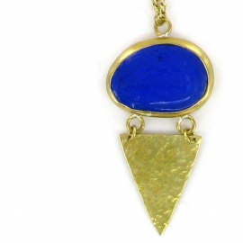 hanger - Yetho pendant blue by Made Kenya