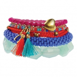 armband - All turquoise bracelet