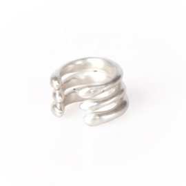 ring - Mwezi rings silver plated by Made Kenya